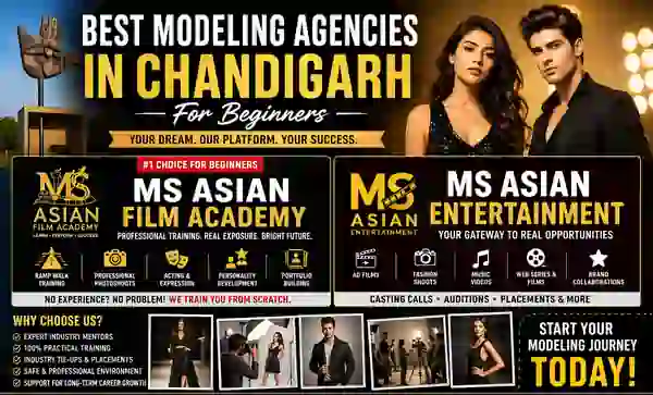 Best Modeling Agencies in Chandigarh for Beginners | MS Asian Film Academy