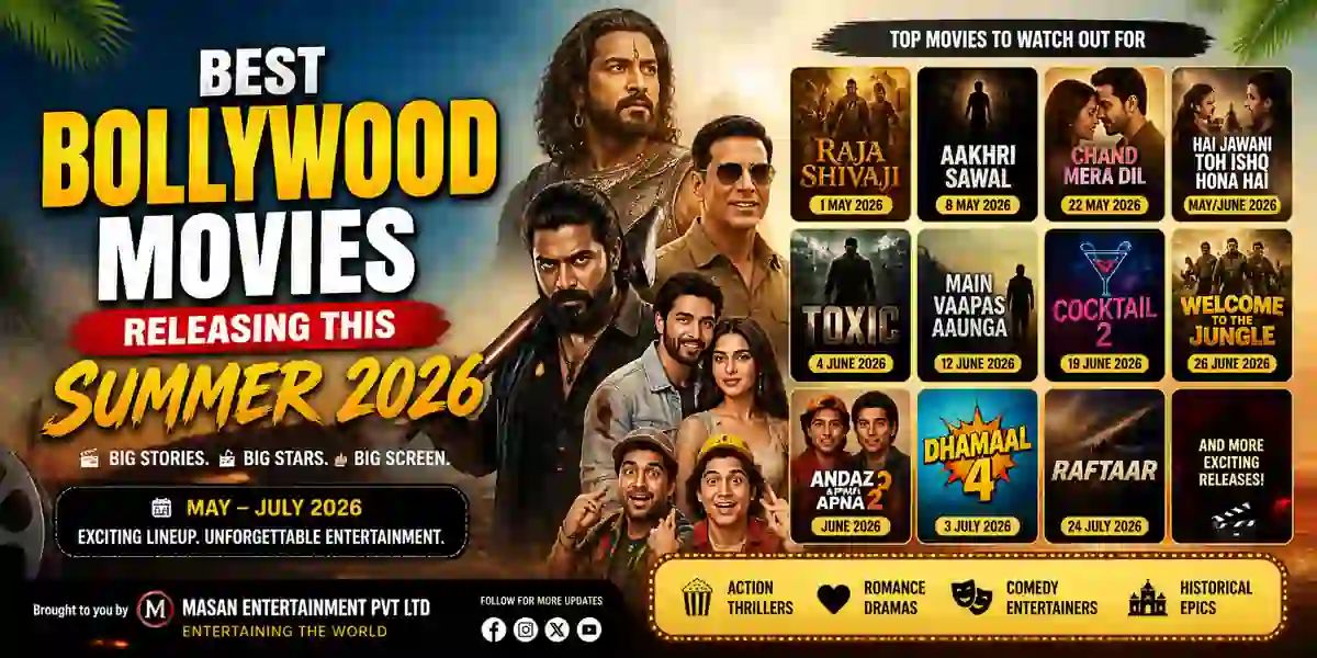 Best Bollywood Movies Releasing This Summer 2026