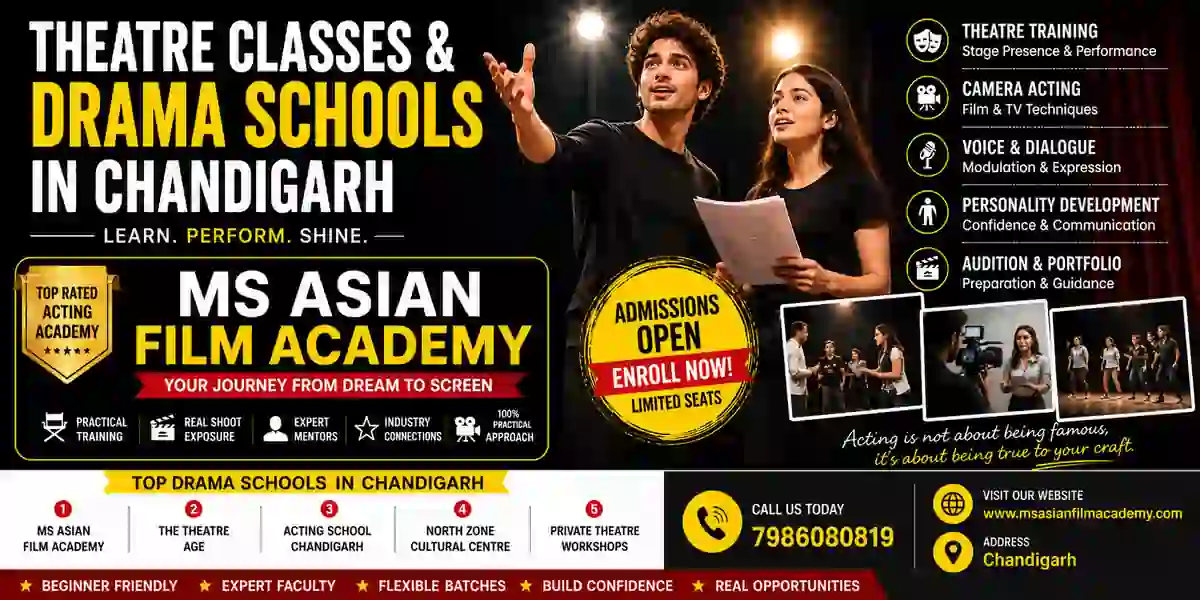 Theatre Classes in Chandigarh | Best Drama Schools Guide