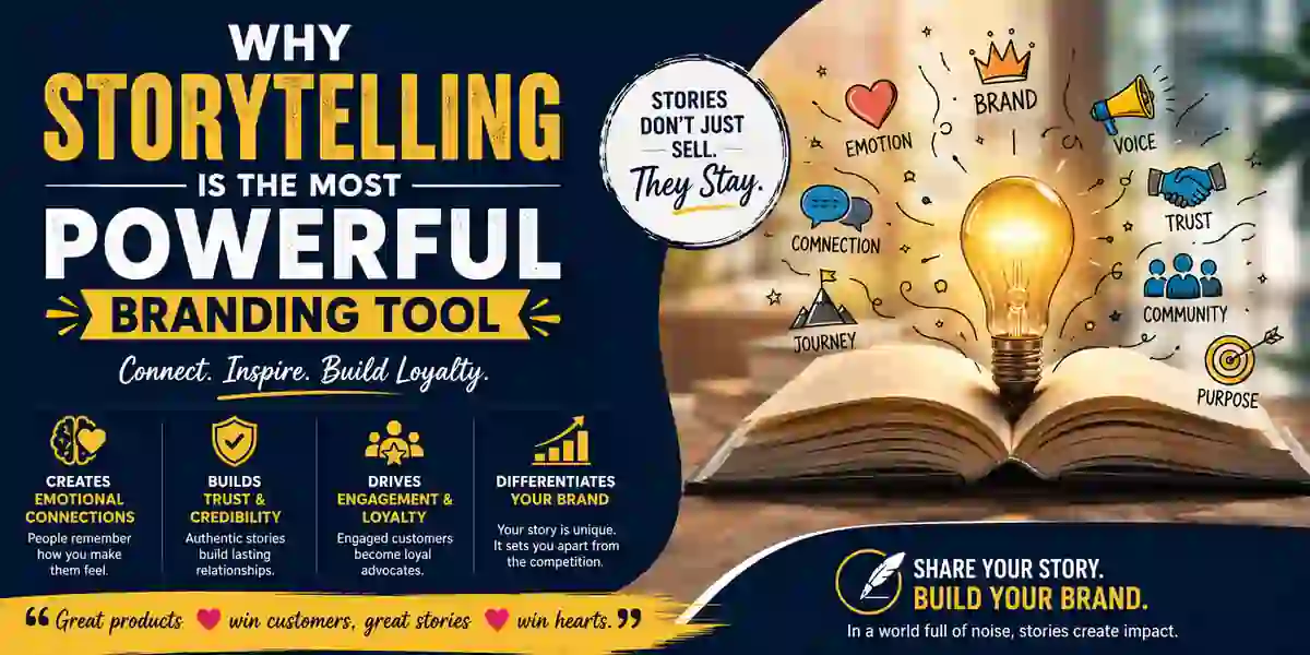 Why Storytelling is the Most Powerful Branding Tool in 2026