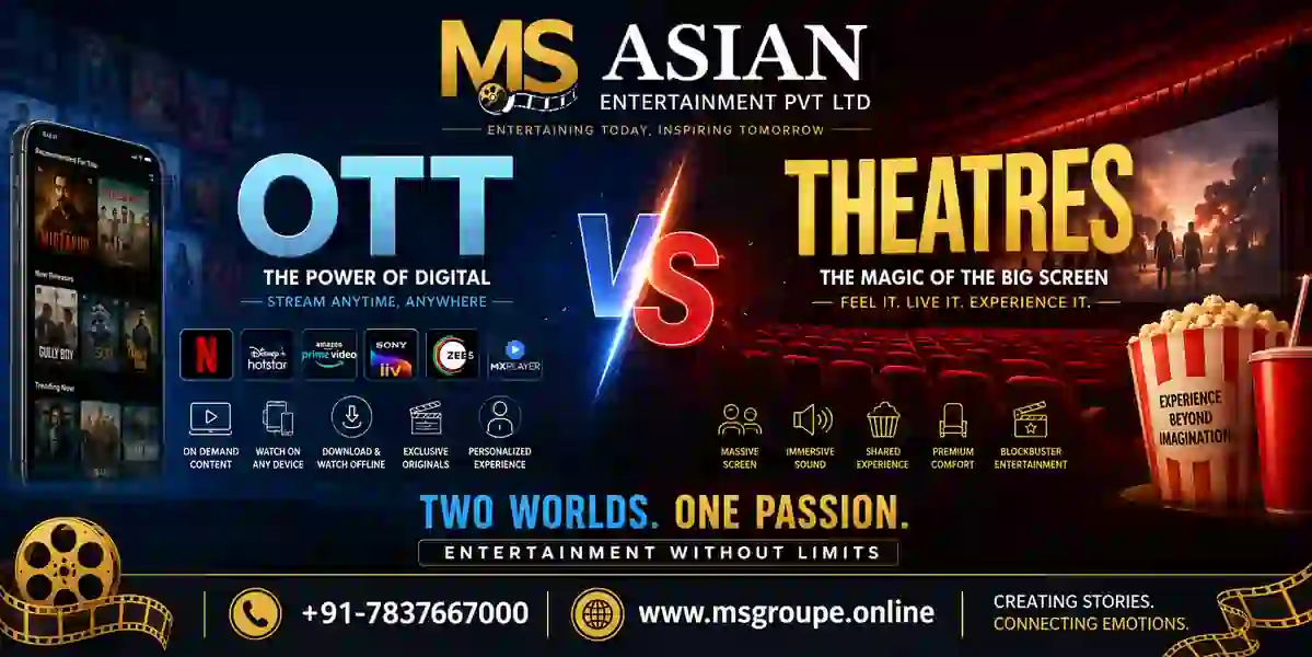 The Future of Entertainment: OTT vs. Theatres in India