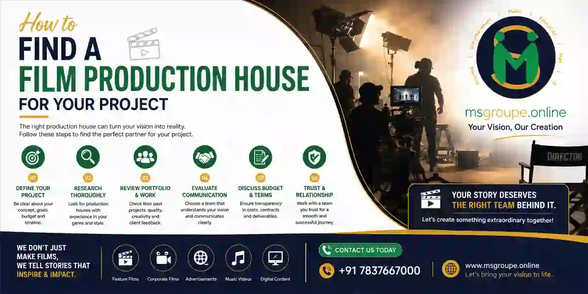 How to Find a Film Production House for Your Project | MSAsian Entertainment