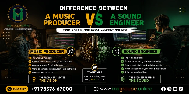 Music Producer vs Sound Engineer: What's the Real Difference? (2026 Guide)
