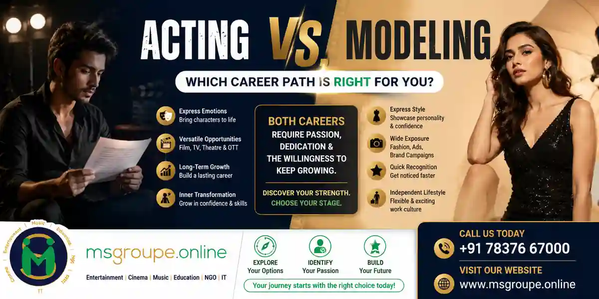 Acting vs Modeling: Which Career Path Is Right for You?