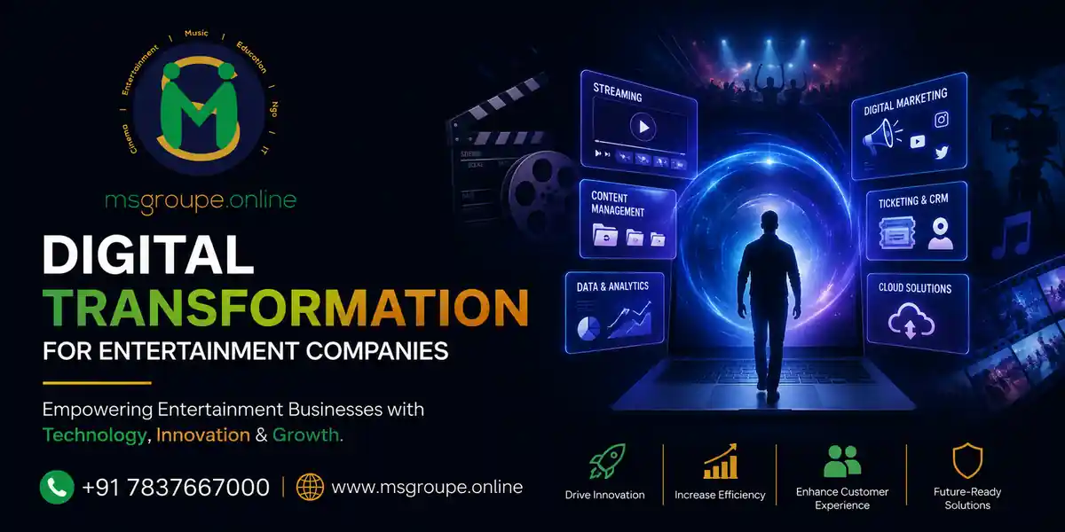 Digital Transformation for Entertainment Companies | MSAFA